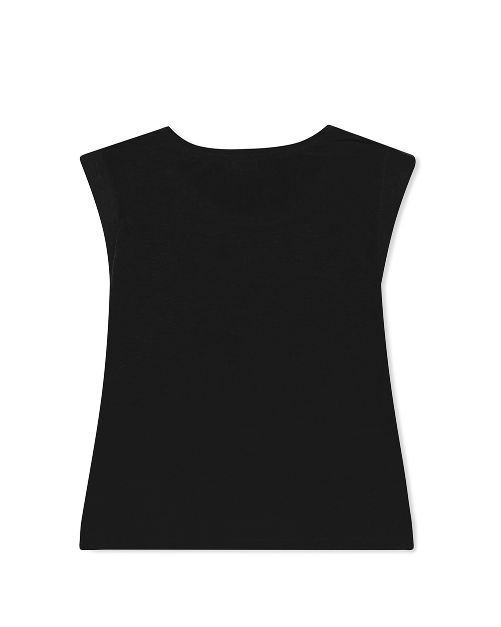 Iceberg Printed Sleeveless T-shirt In Black