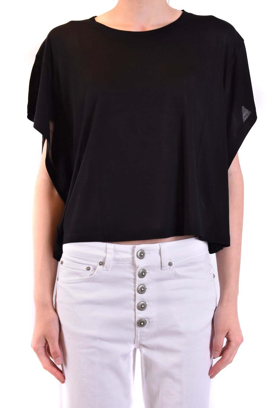 Dondup Lightweight Plain Relaxed Round Short In Black