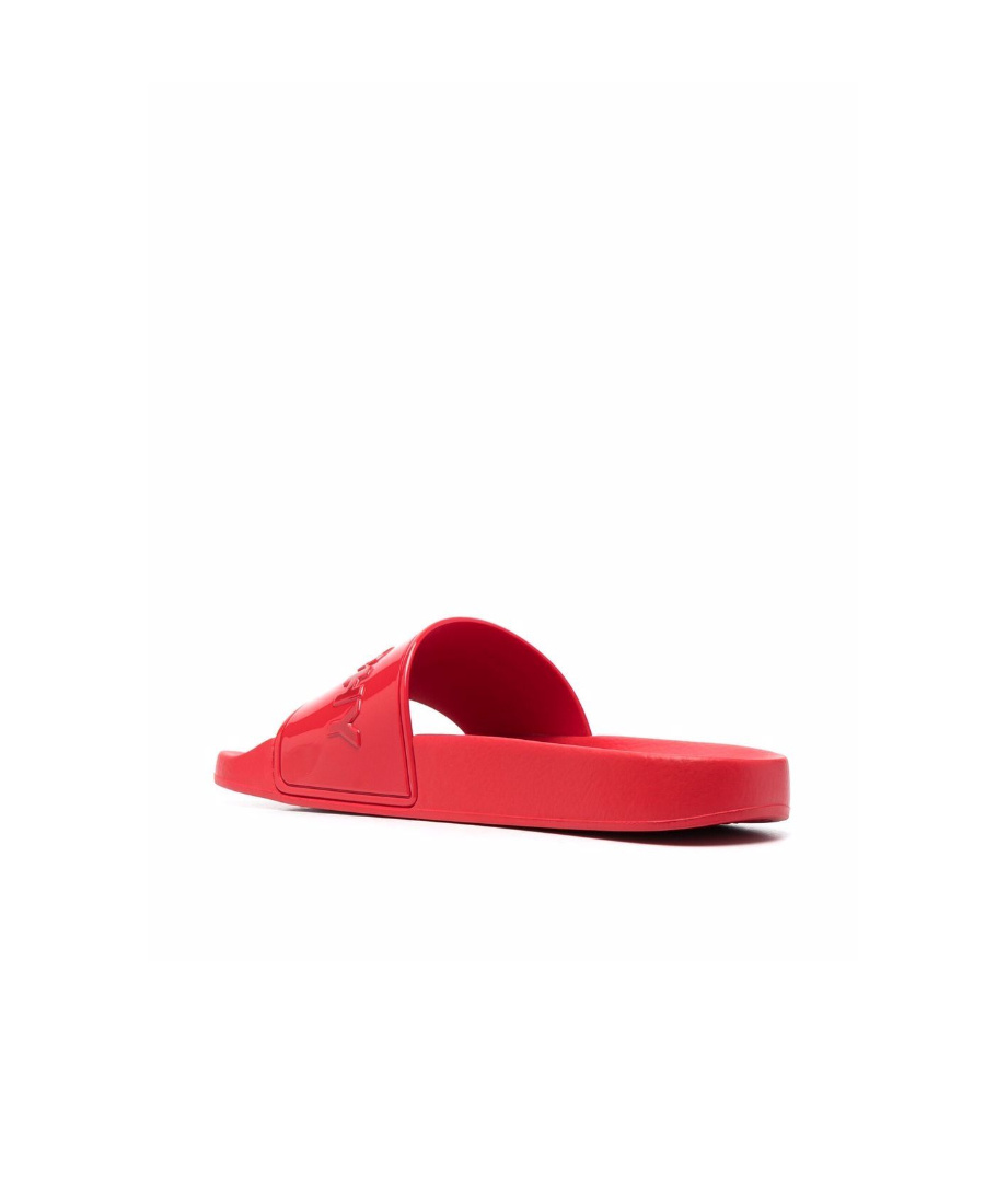 GIVENCHY LOGO-EMBOSSED SLIDES
