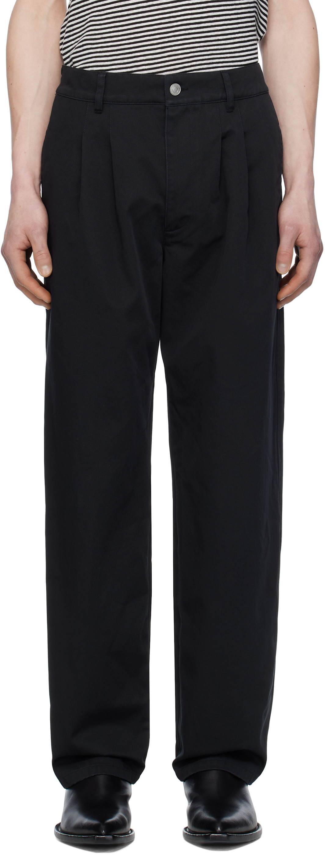 Isabel Marant Black Kostin Trousers In Black