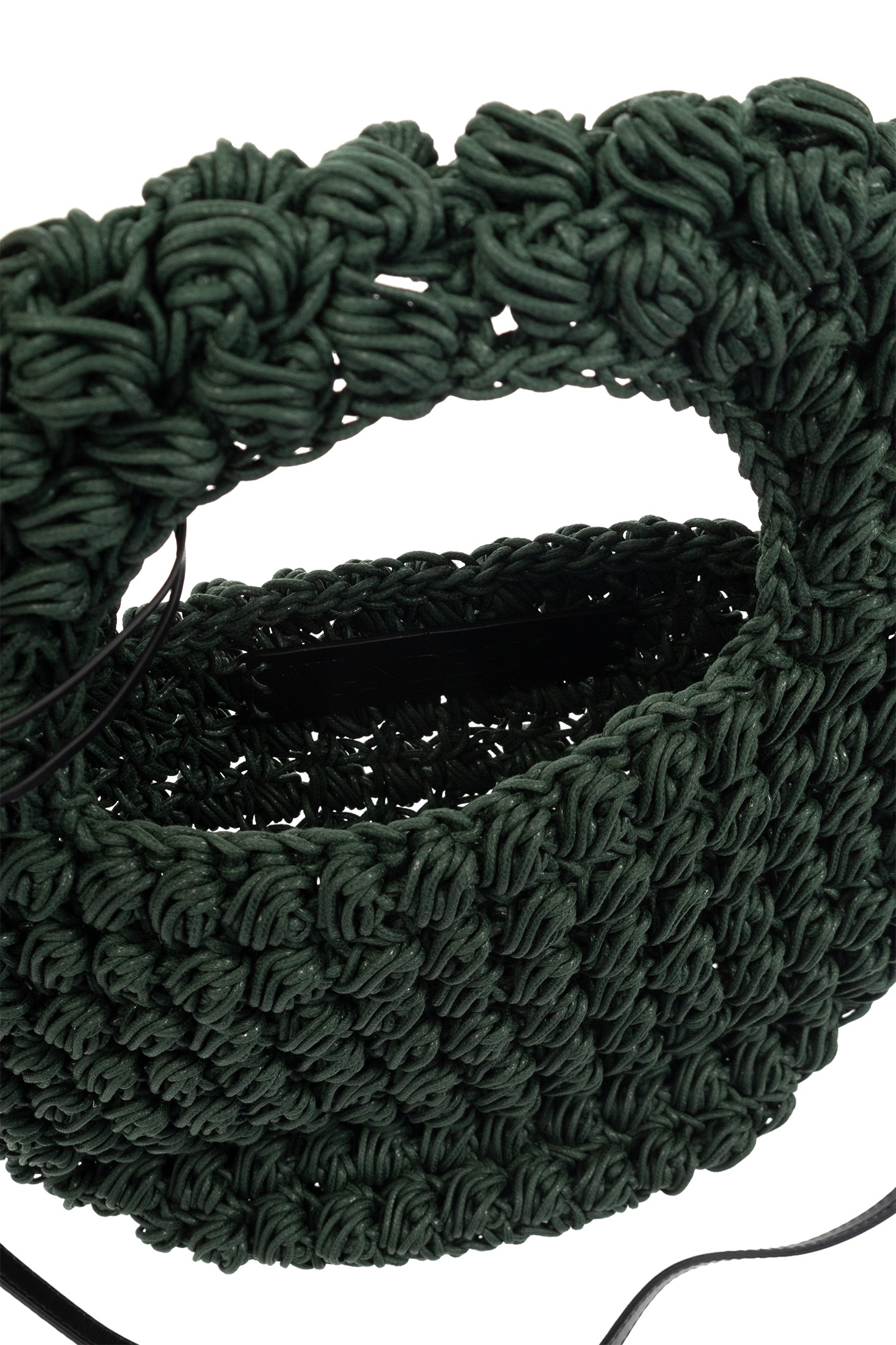 Jw Anderson Knotted-detail Tote Bag In Black