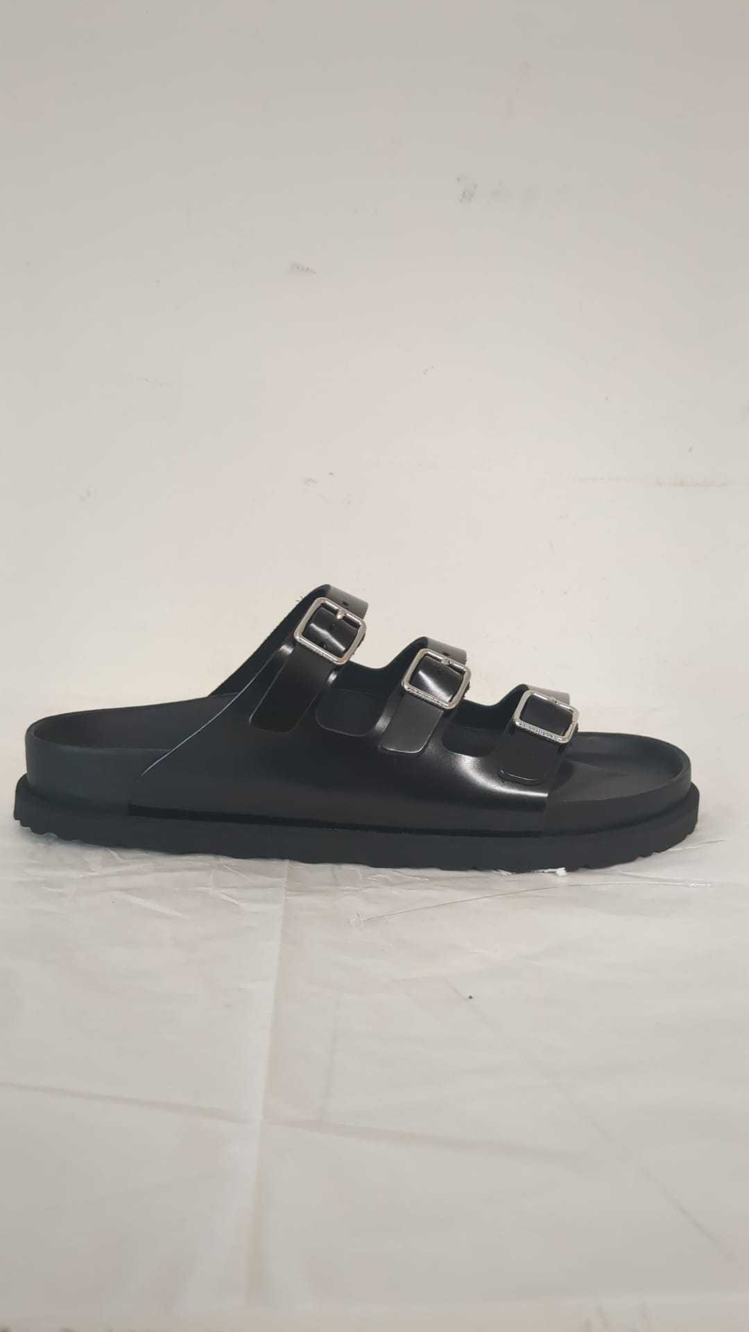 Birkenstock A Pair Of Slippers In Black