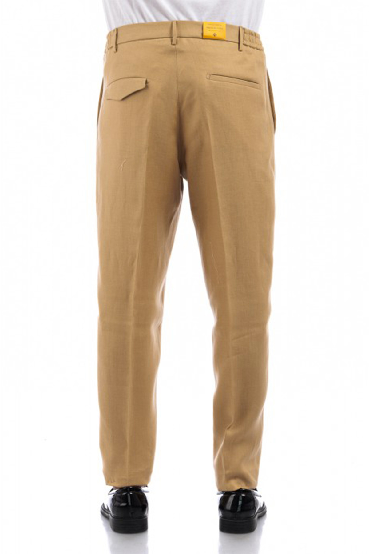 Shop Tagliatore Belt-loop Casual Pants In Brown