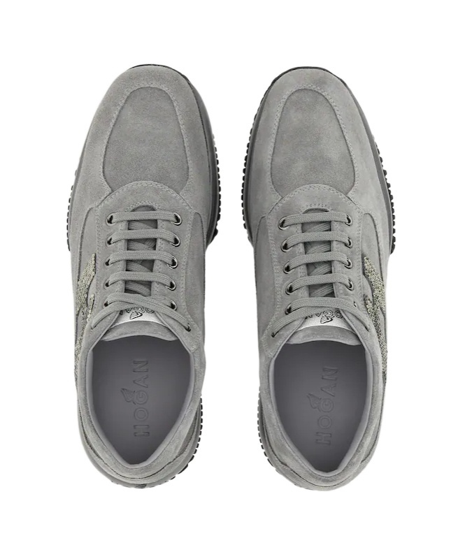 Hogan Interactive Sneakers In Gray