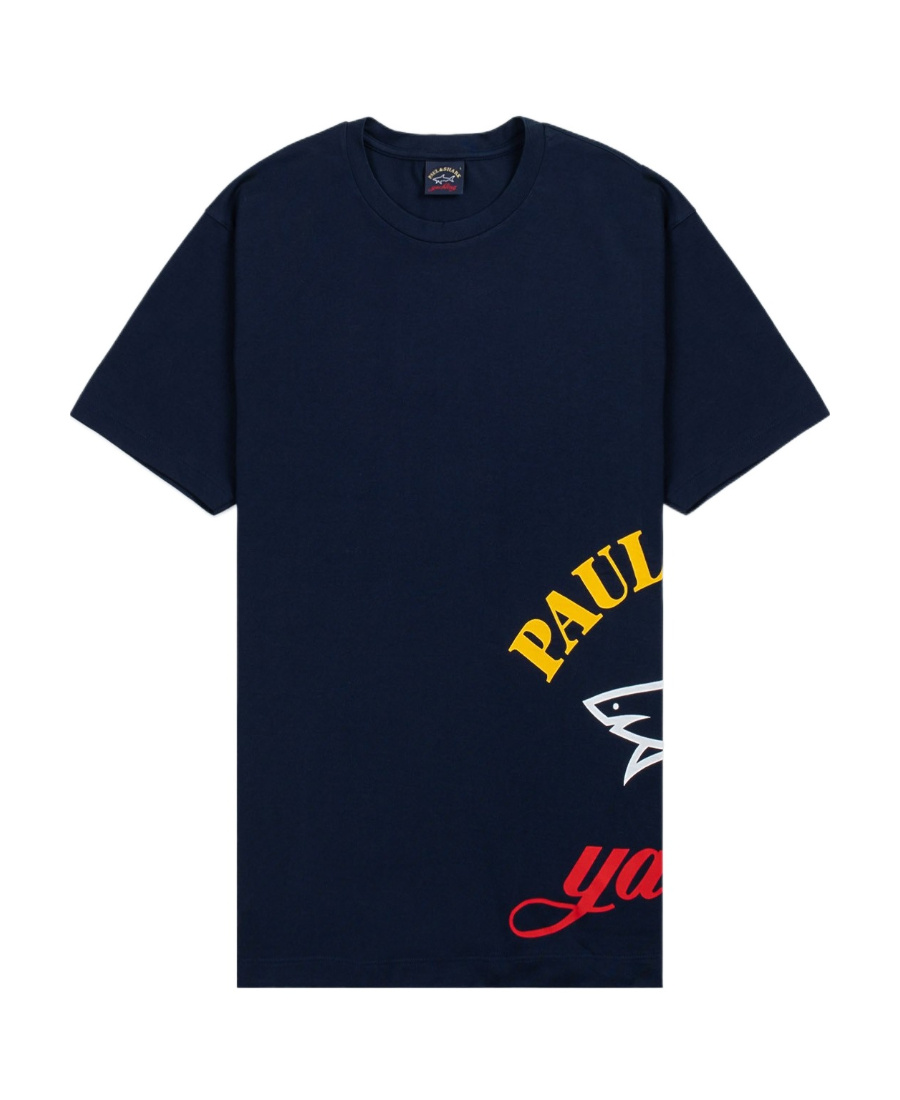 PAUL & SHARK T-SHIRT WITH ROUND NECK AND SHORT SLEEVES