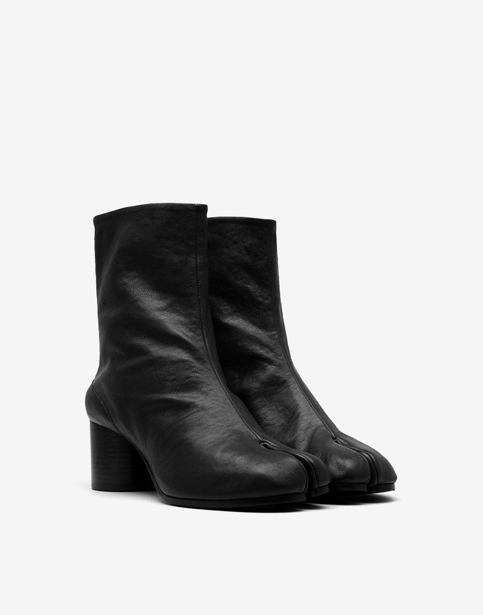 Maison Margiela Tabi Ankle Boots 60mm In Black