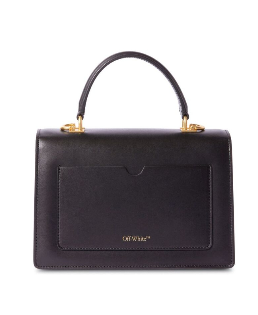 Off-white Jitney 1.4 Tote Bag In Black