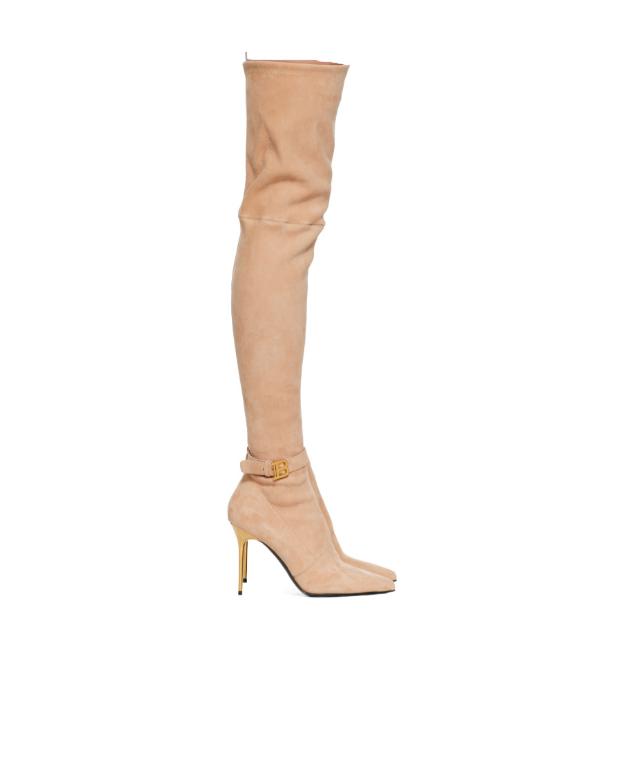 BALMAIN LOGO BOOTS