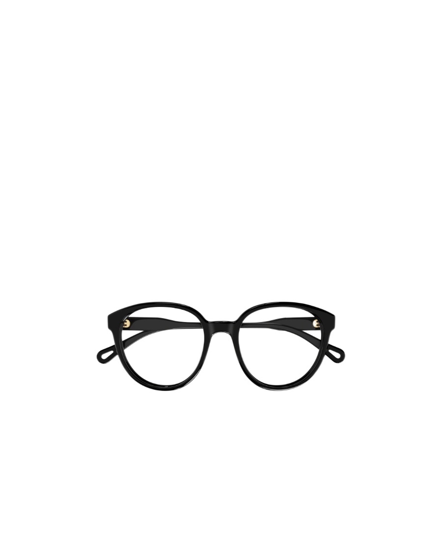 Chloé Oval Frame Glasses In Black