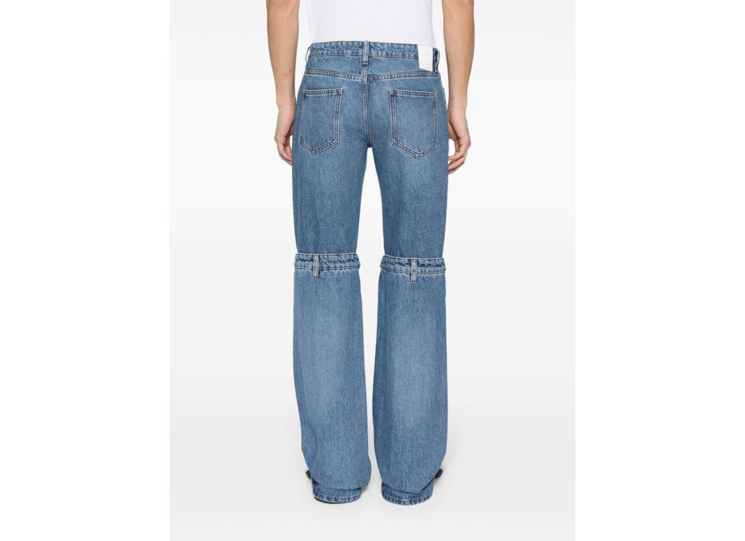 Coperni Belt Loop With Jeans In Blue