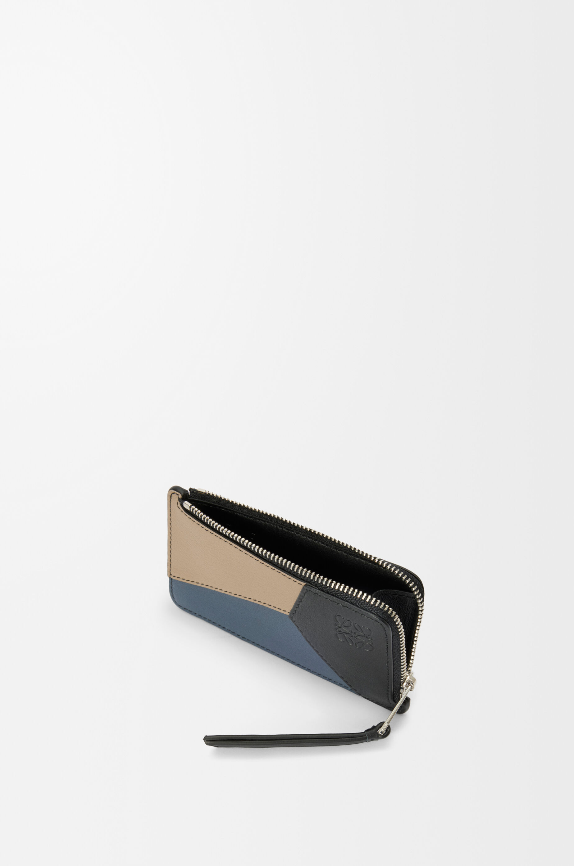 Loewe Puzzle Coin Cardholder In Classic Calfskin In Multi