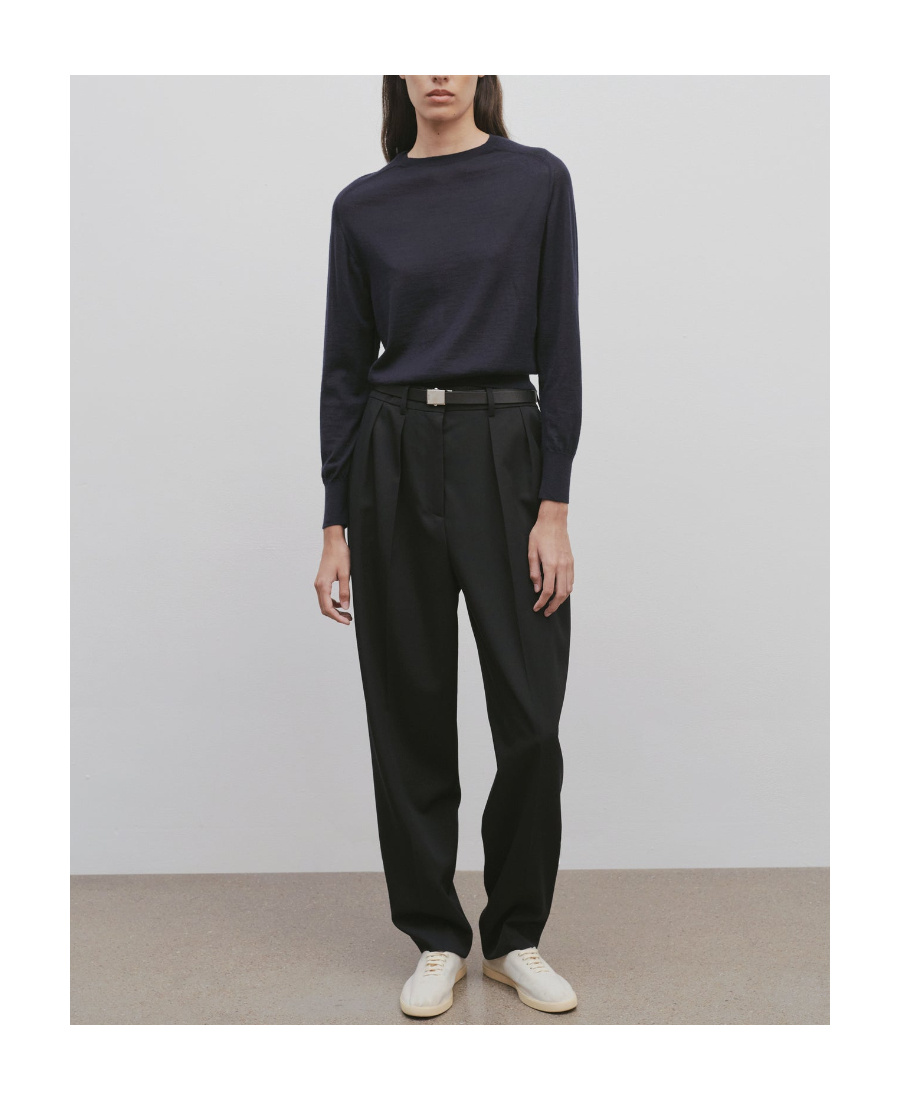 THE ROW CORBY WOOL CASUAL PANTS