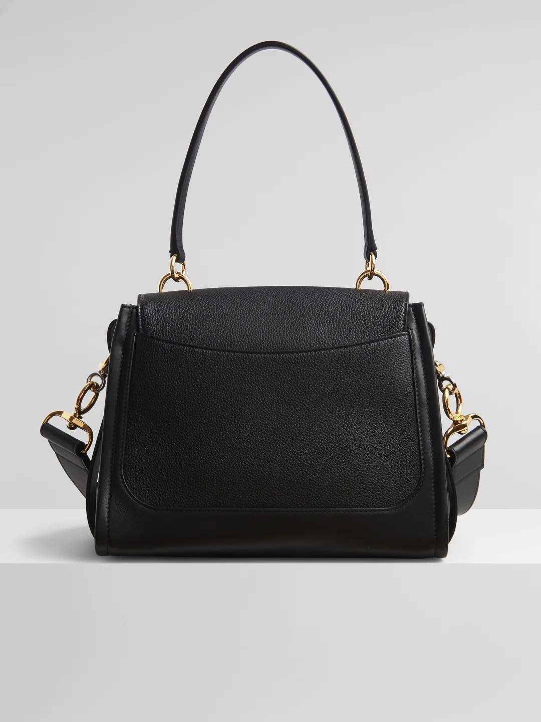 Shop Chloé Small Tess Day Bag In Black