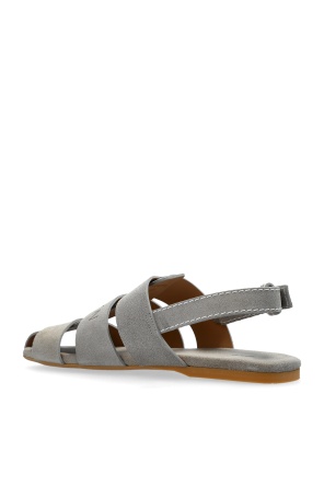 Jw Anderson Round Toe Flat Sandals