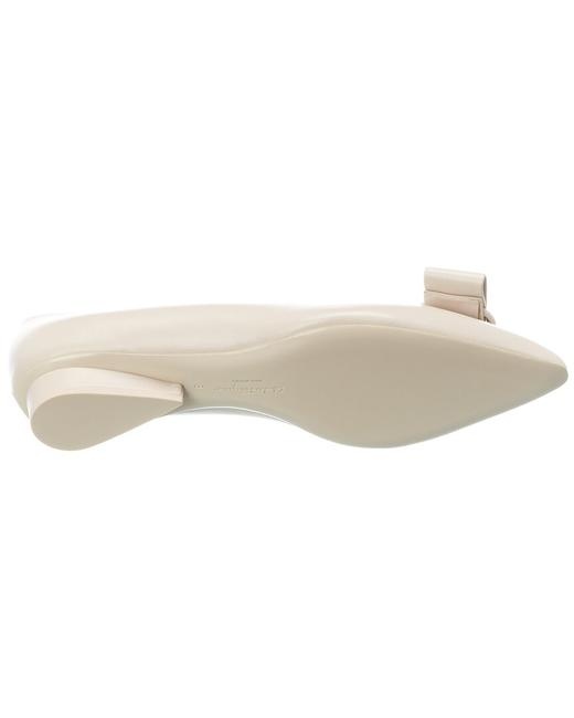 Ferragamo Pointed Flat Shoes In Brown