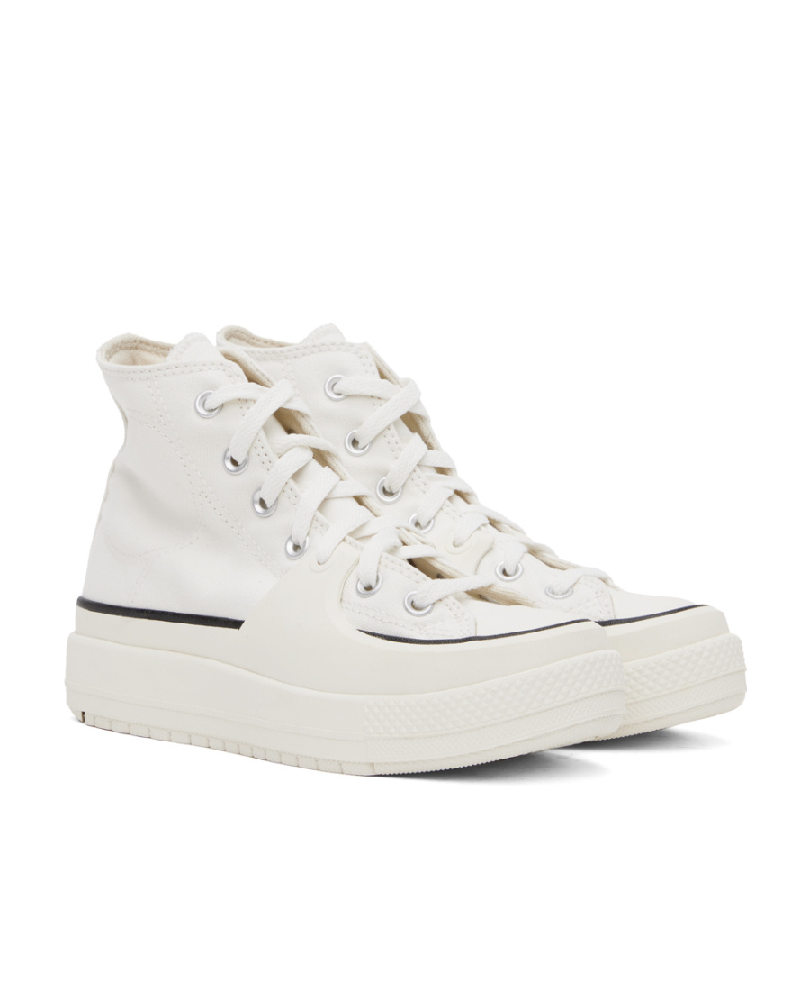 Converse Ctas Construct Hi-top Sneakers In White