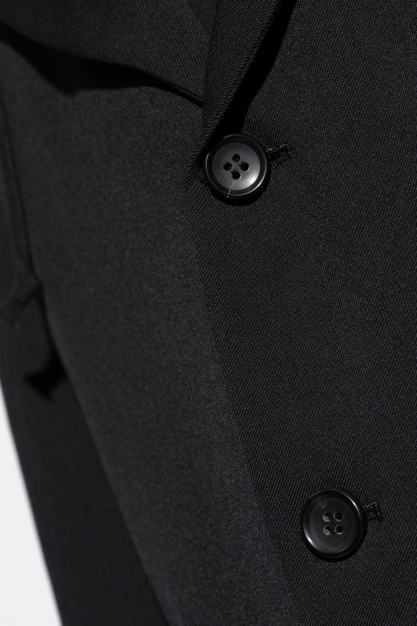 Comme Des Garçons Hooded Jacket In Black
