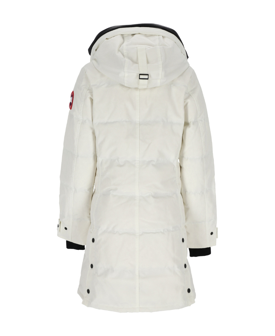 Canada Goose Shelburne Water Resistant 625 Fill Power Down Parka In White