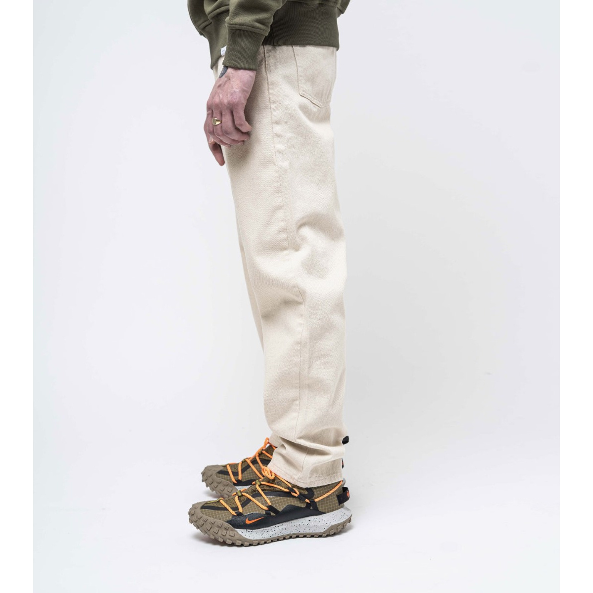 Les Deux Belt-loop Casual Pants In Nude