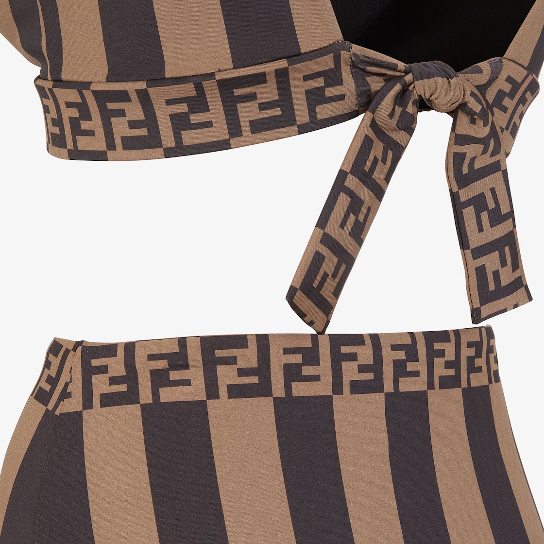 Fendi Bikini In Brown