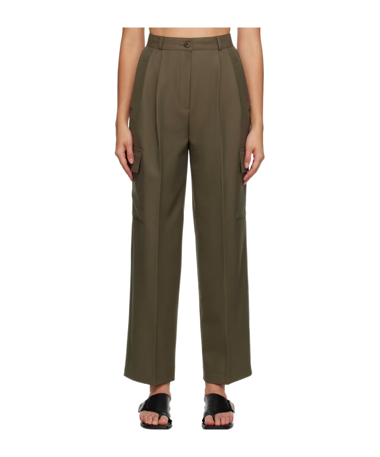 The Frankie Shop Maesa Wide-leg Cargo Pants