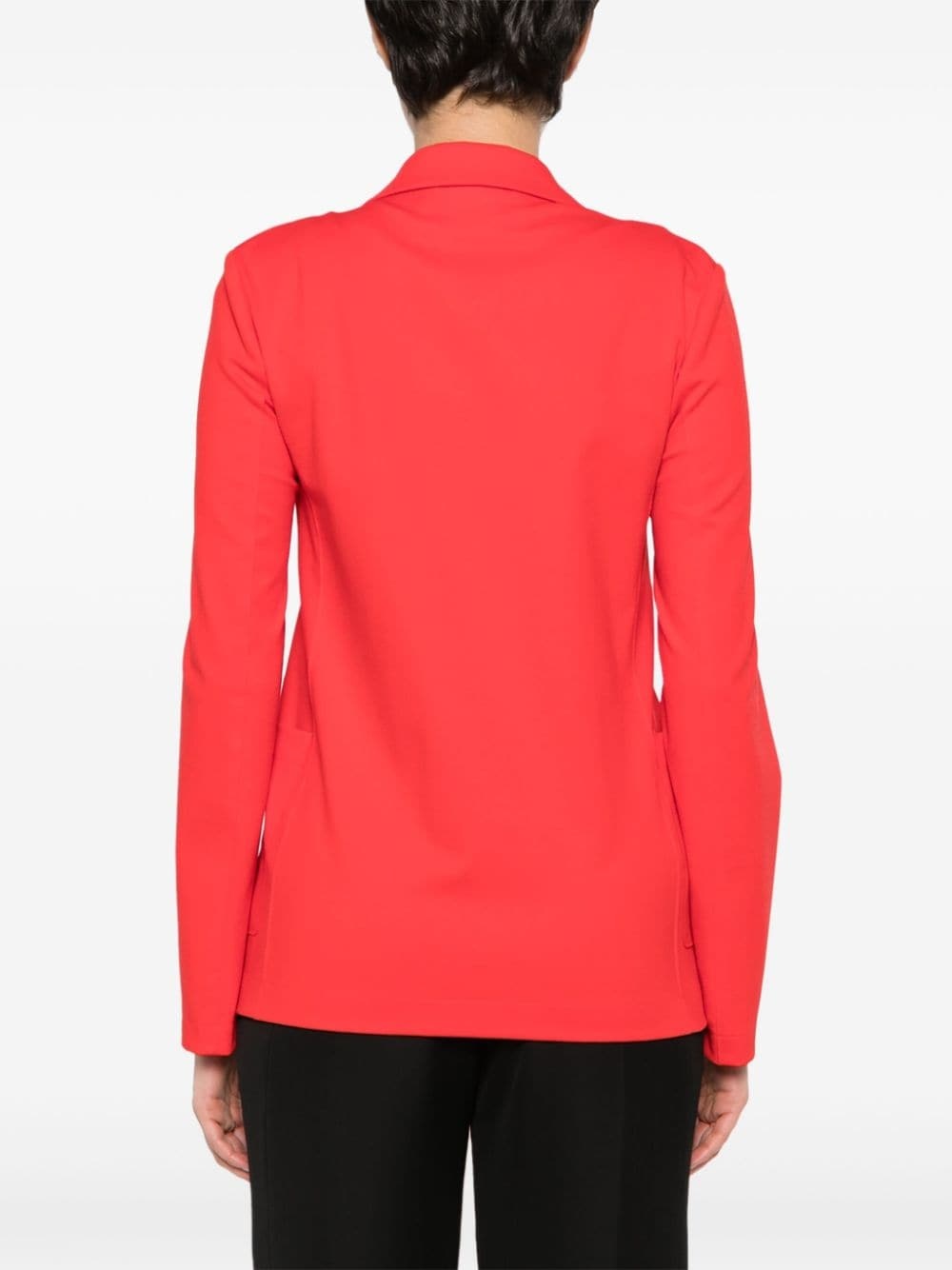 Shop Harris Wharf London Single-breasted Blazer In Orange