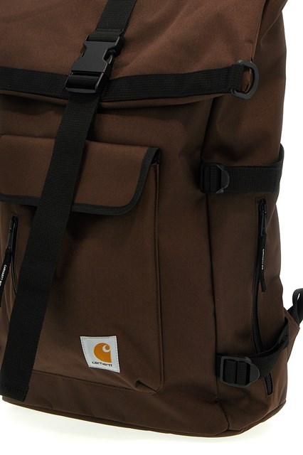 Carhartt Logo Logo Backpack In Black