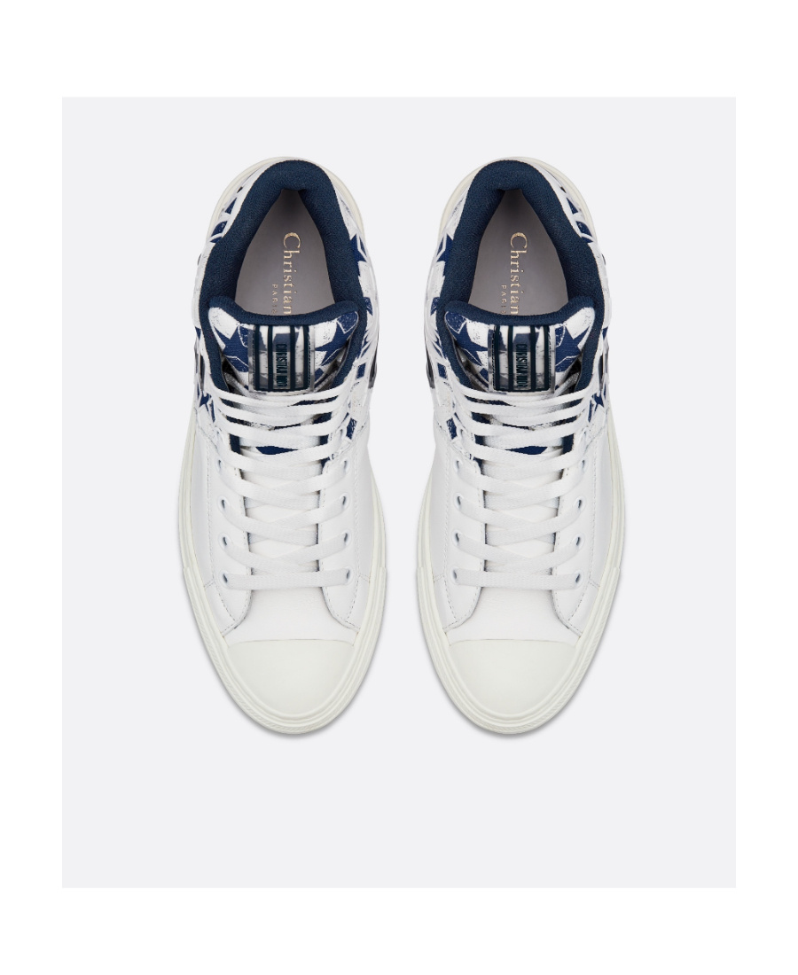 Dior Walk'n' Star Leisure Sneakers In White