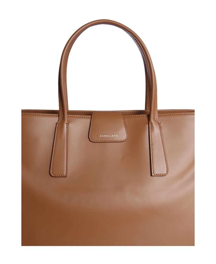 Zanellato Duo Metropolitan Linea Handbag In Brown