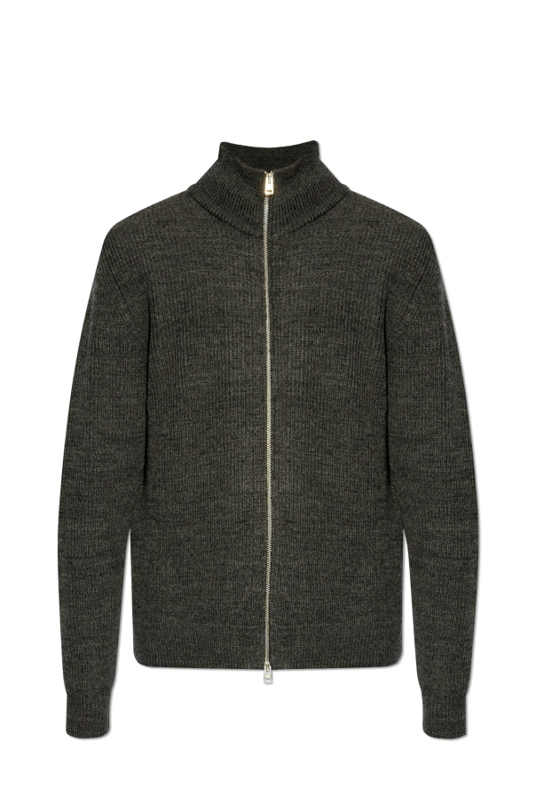 Norse Projects Zip-up Sweater In Black