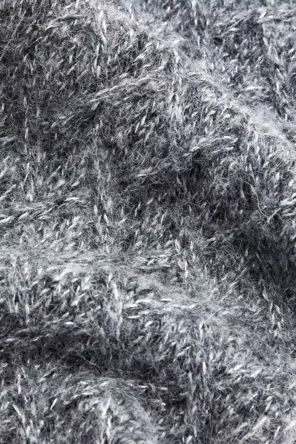 Moncler Alpaca Blend Scarf In Gray