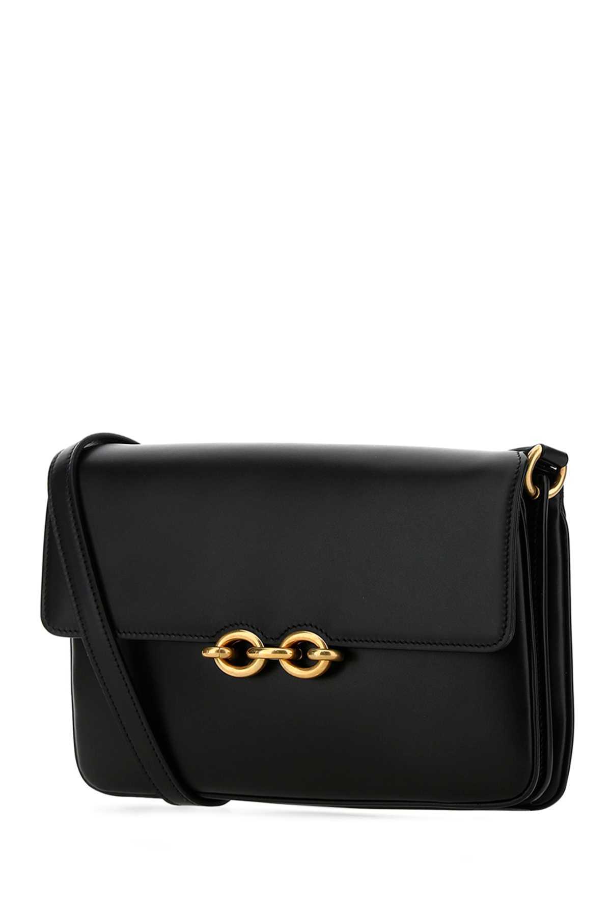 Saint Laurent Le Maillon Crossbody Bag In Black