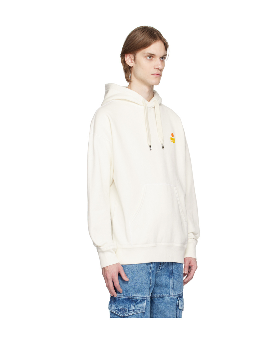 Isabel Marant Malek Hooded Sweater In White