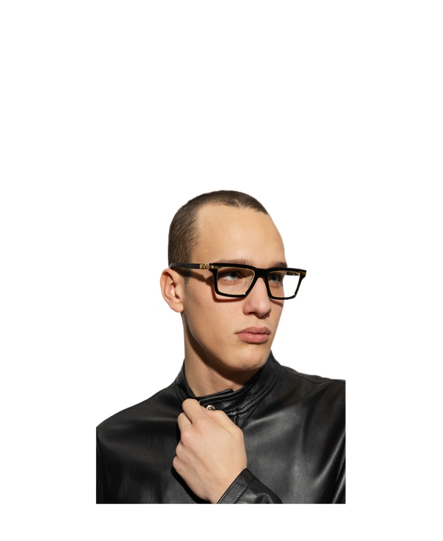 Balmain Logo Flat Mirror In Black