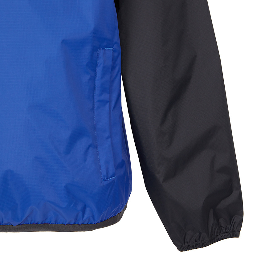 Comme Des Garçons Play X K-way Colour-block Hooded Anorak In Multi