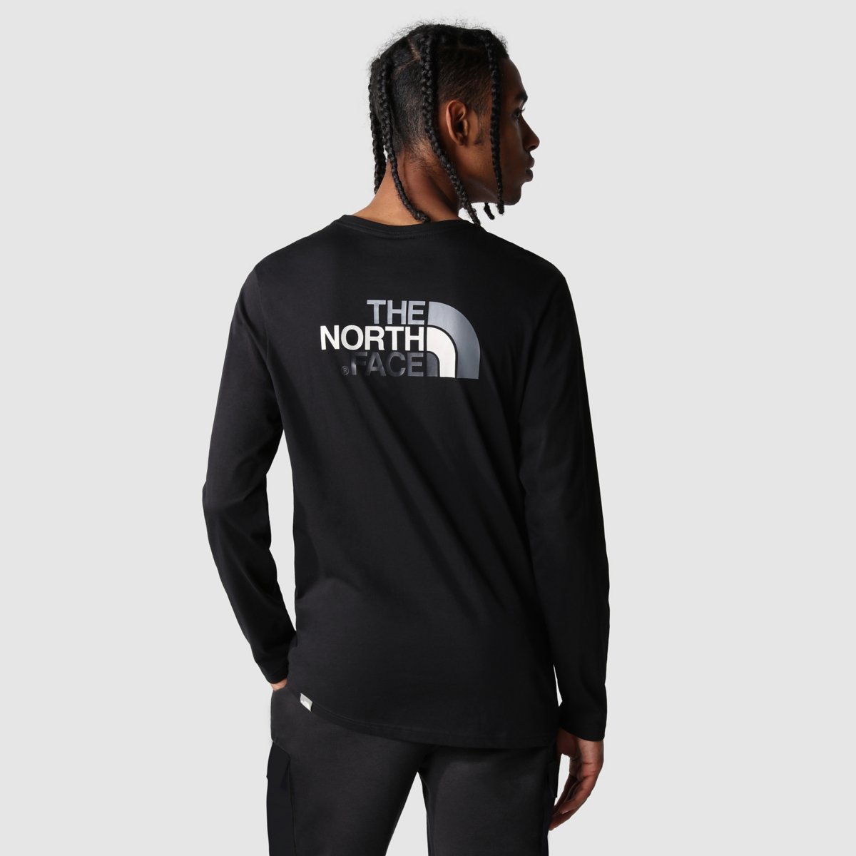 The North Face Evolution Oversized Crewneck Sweatshirt In Black