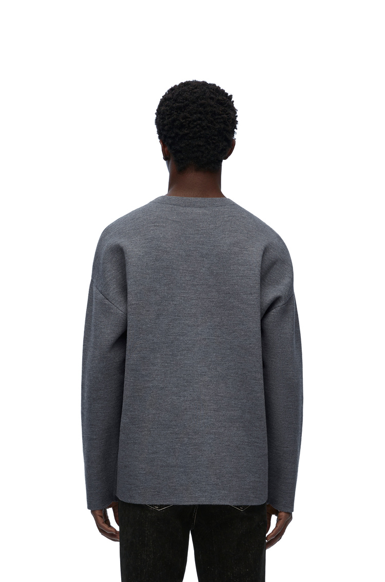 LOEWE ANAGRAM SWEATER IN WOOL