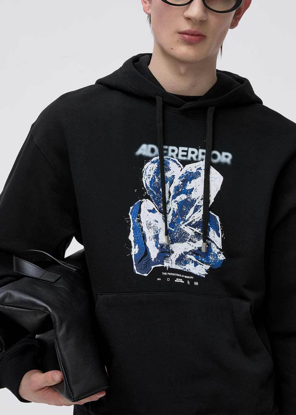 Ader Error Long Sleeve Sweatshirt In Black