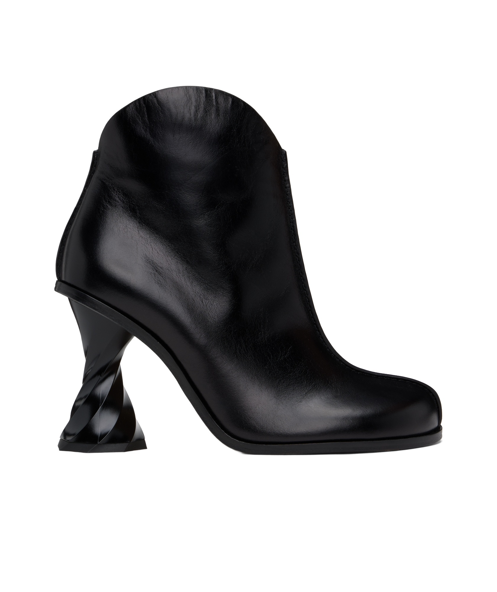 Shop Jw Anderson Twisted Short Boots In Black