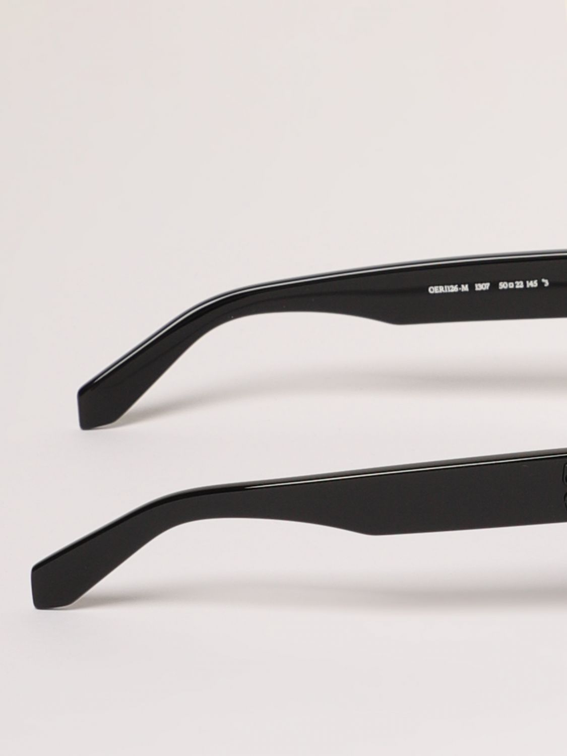Off-white Rectangular Sunglasses In Black