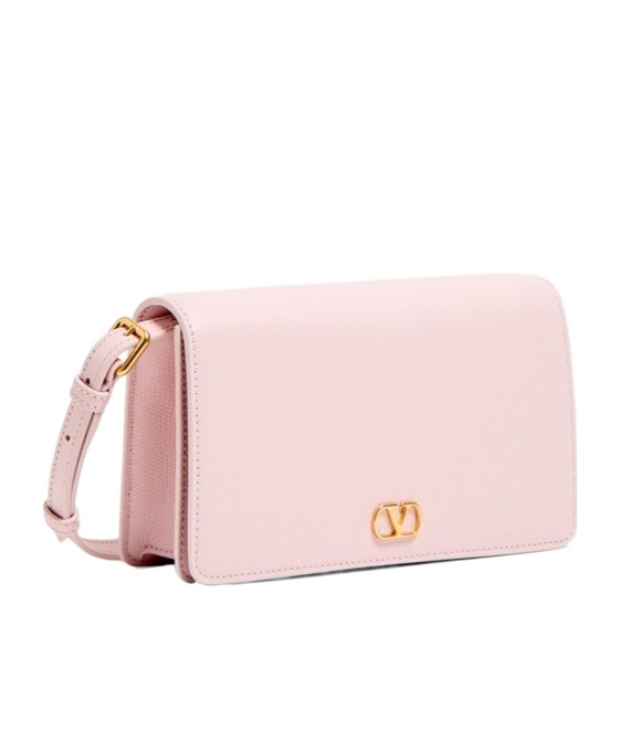 Valentino Mini Flip Shoulder Bag In Pink