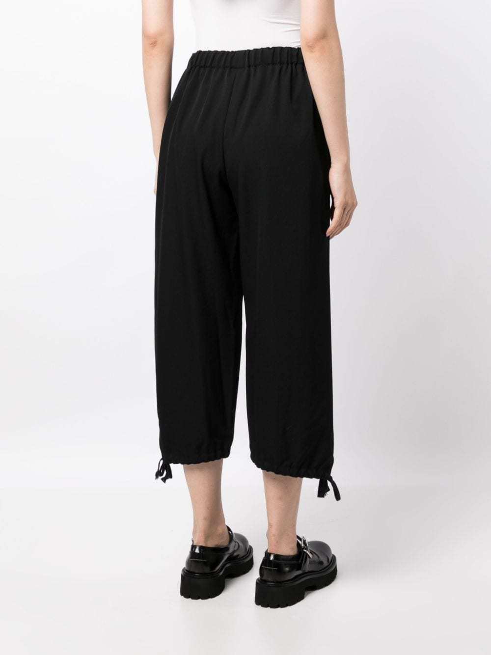 COMME DES GARÇONS ELASTIC WAIST CASUAL PANTS 