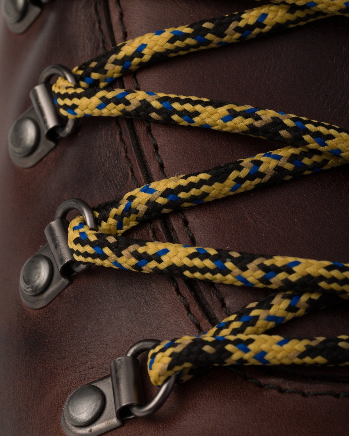 PRADA LACED LEATHER BOOTIES