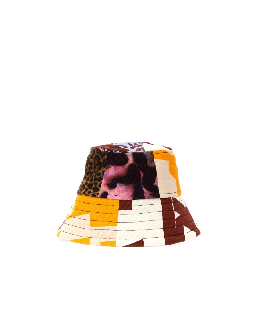 Dries Van Noten Sombrero - Rojo Oscuro In Multicolor