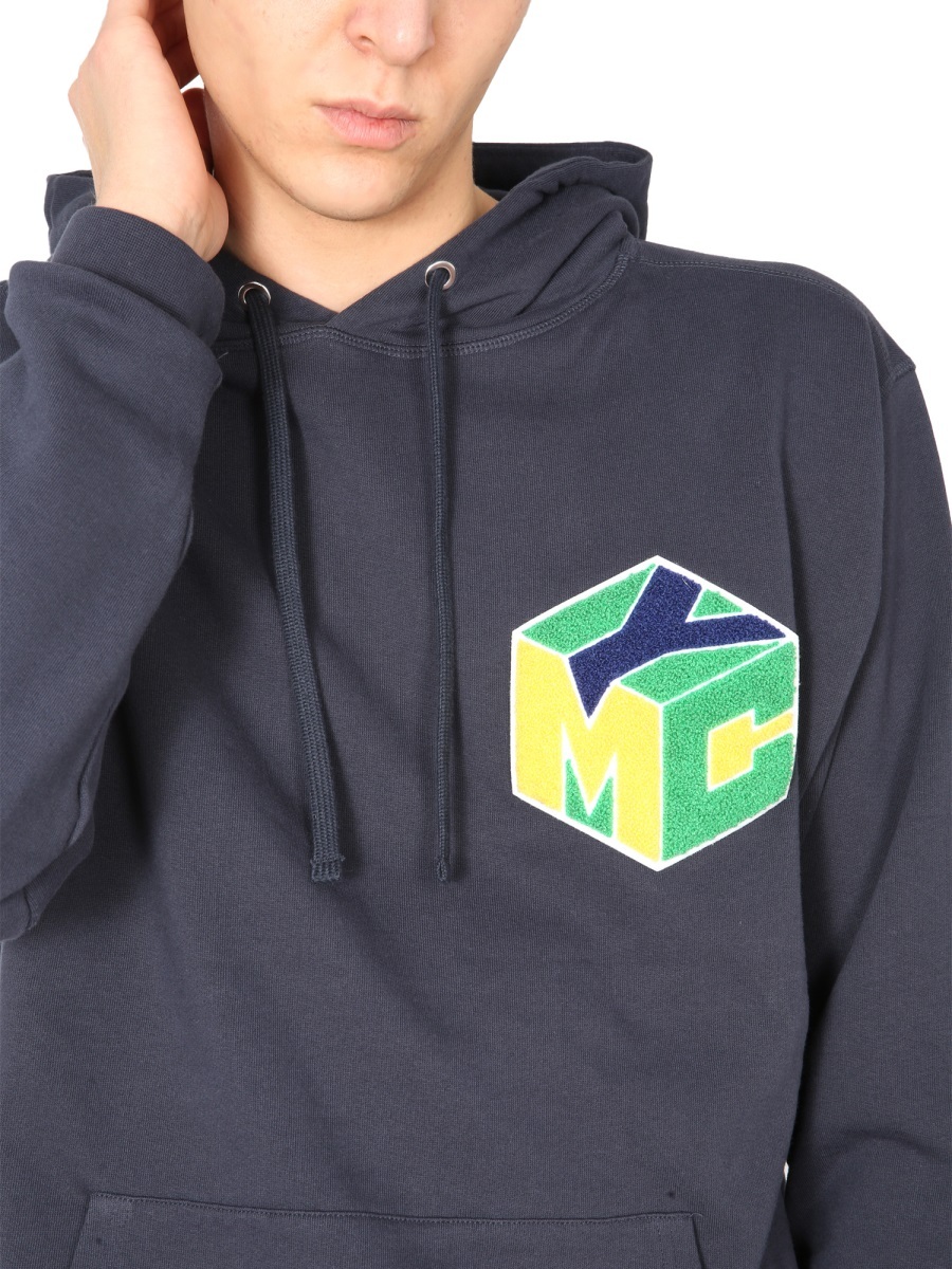 Ymc You Must Create Ymc Trugoy Hooded Sweatshirt In Black