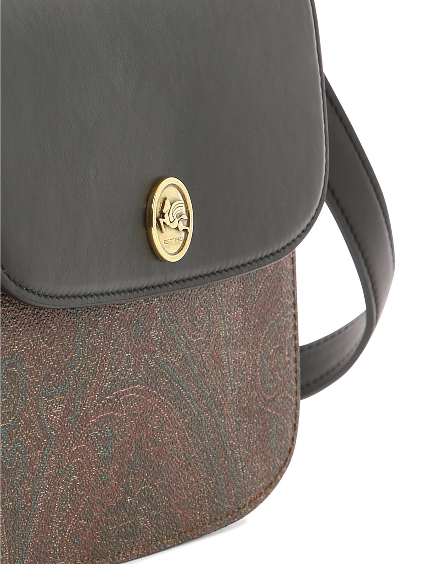 ETRO ETRO PAISLEY PRINTED LOGO PLAQUE CROSSBODY BAG