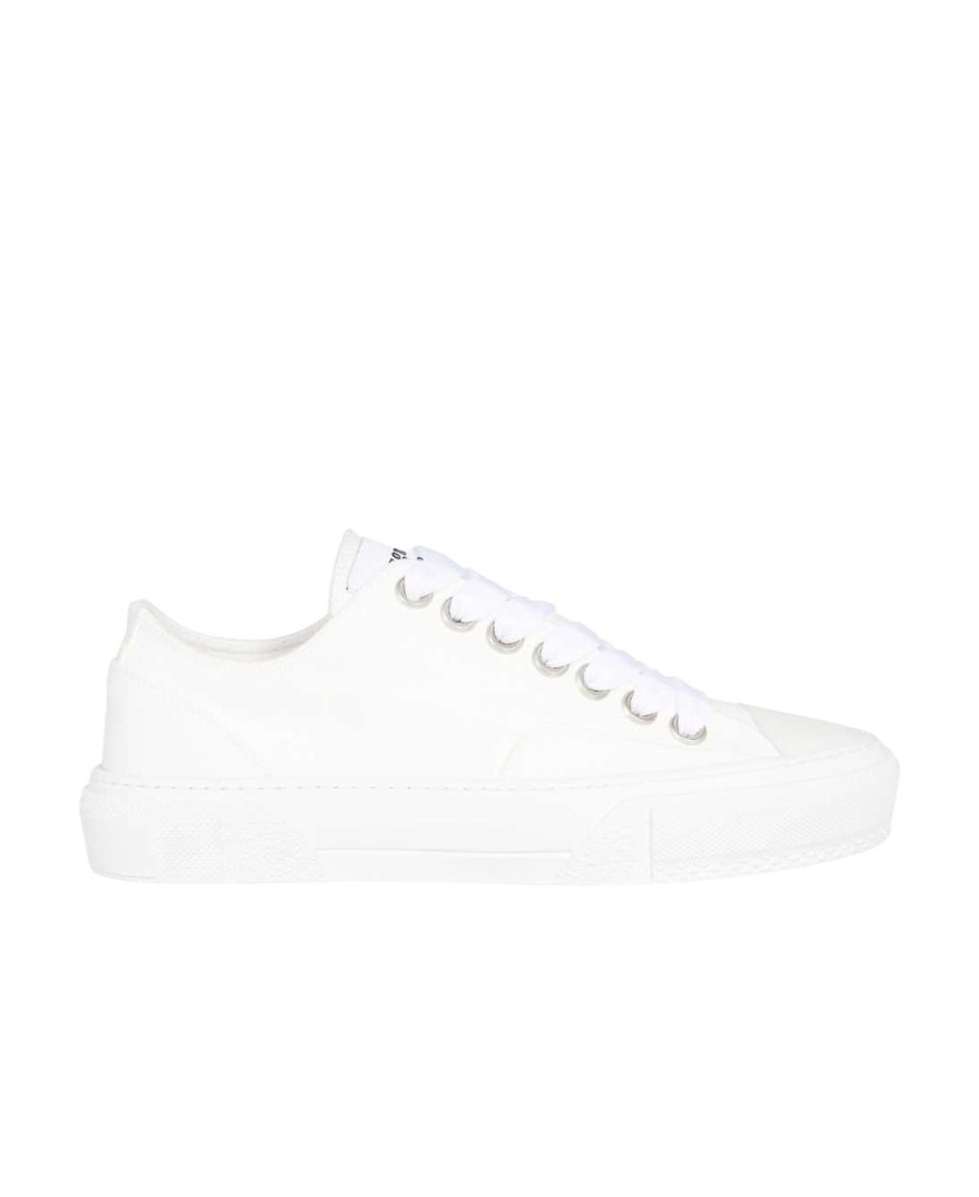 Msgm Plain Low-top Trainers In White