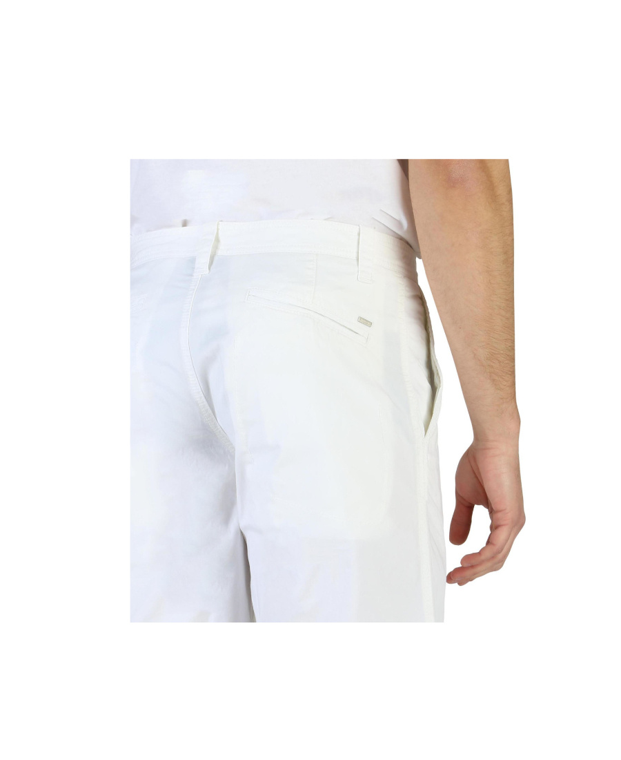 Armani Jeans Logo Shorts In White