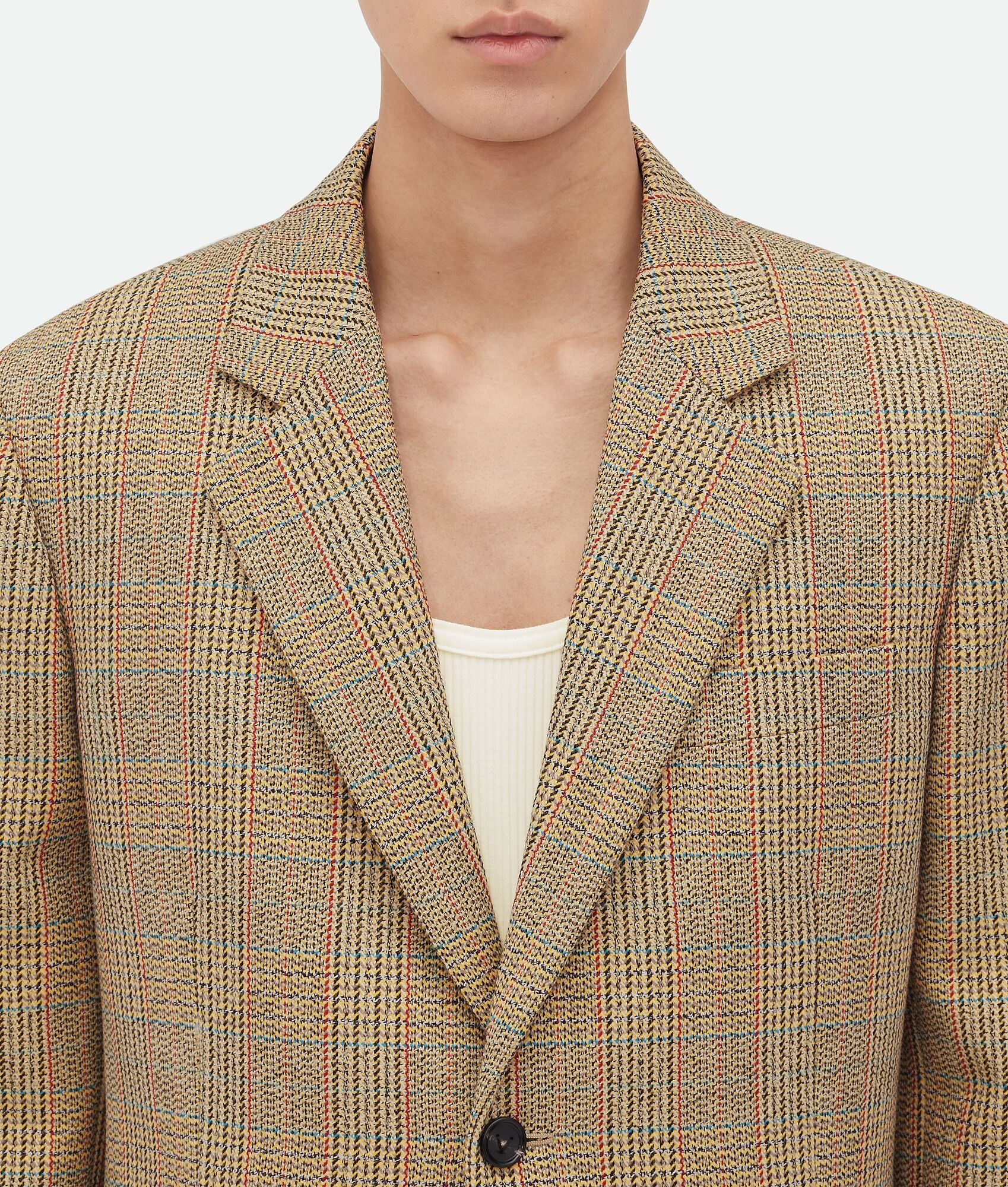 BOTTEGA VENETA PRINCE OF WALES WOOL JACKET