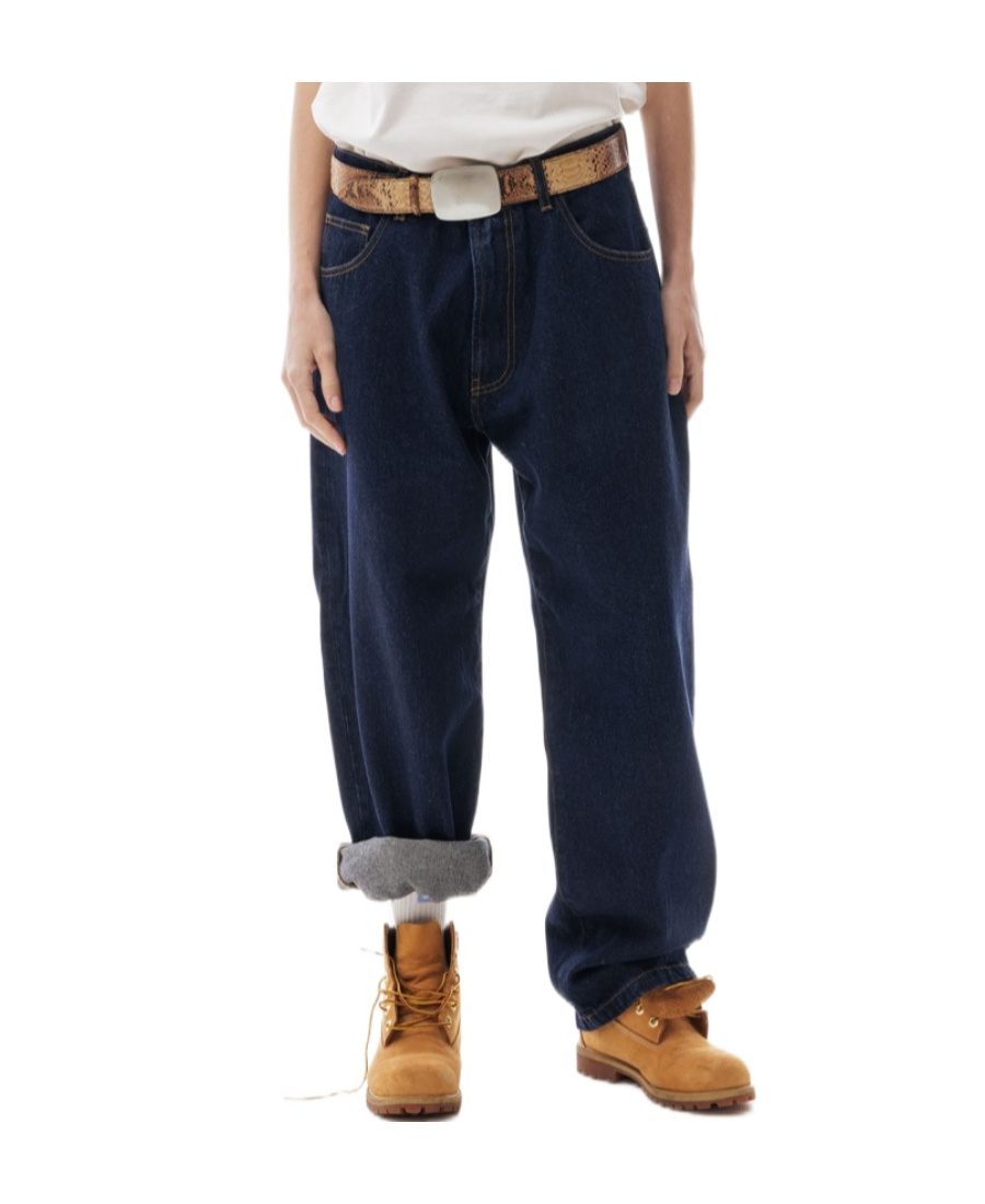 Lc23 Belt Ring Jeans In Black